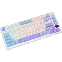 Клавиатура Royal Kludge RK-M75 RGB Taro Milk (RK Silver) фото 4